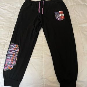 WAKANDA FOREVER black, sweat joggers, jr size medium